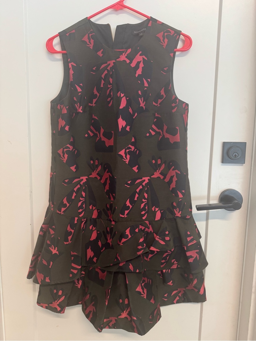 Banana Republic Sleeveless Ruffle Hem Dress, 2